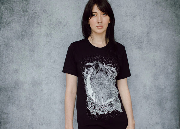 Raven & Crescent Unisex Tee