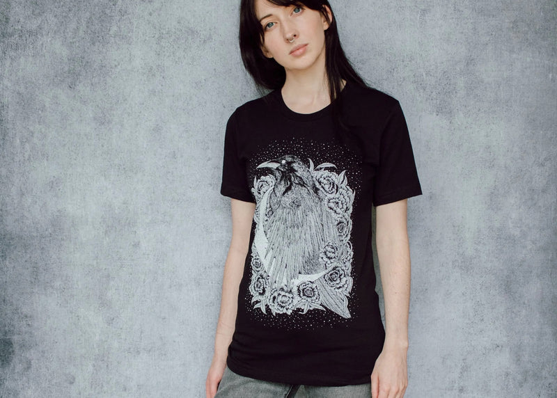 Raven & Crescent Unisex Tee