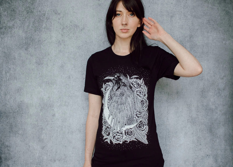 Raven & Crescent Unisex Tee