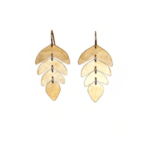 Remi Earring in Brass