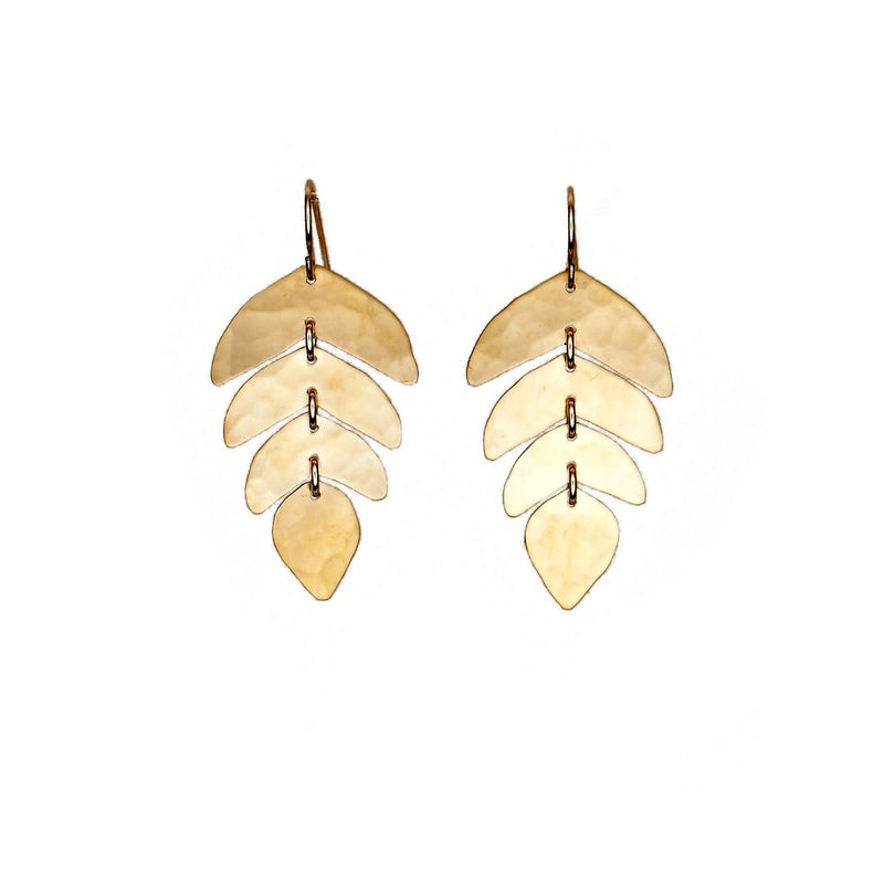 Remi Earring in Brass