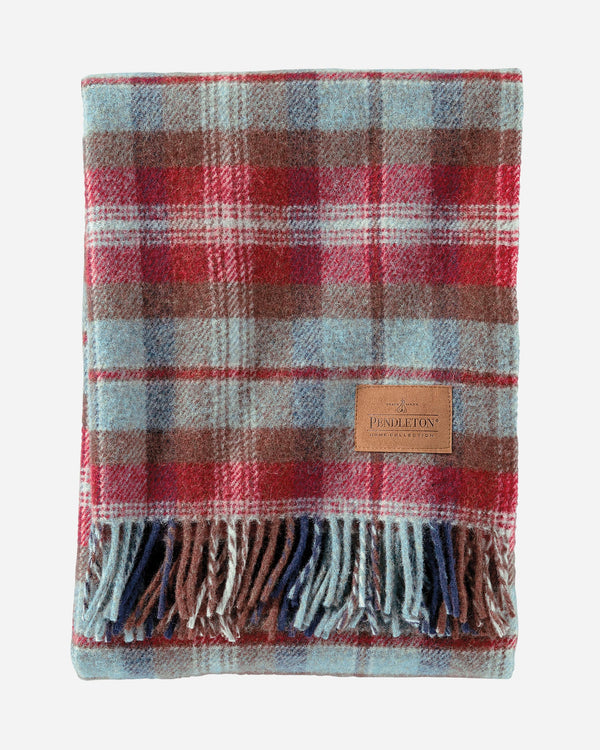 Pendleton Motor Robe Throw w/ Leather Carrier - Ruby Beach