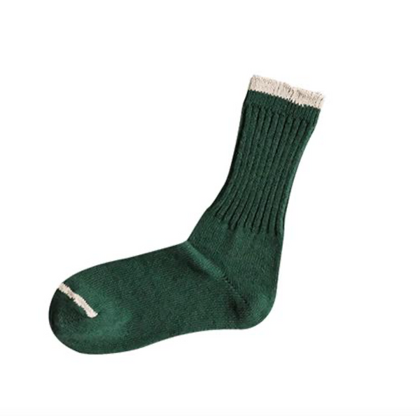 Silk Cotton Socks - Amazon Green