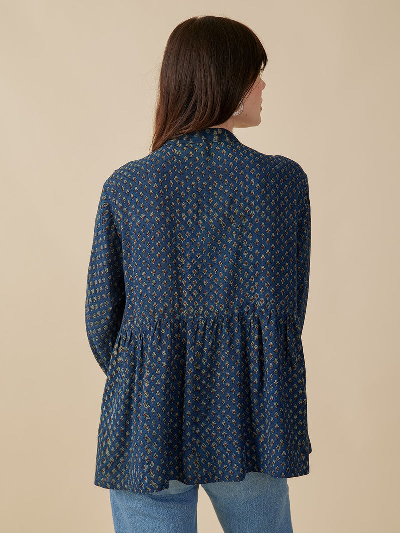 Sohla Blouse - Midnight Floral