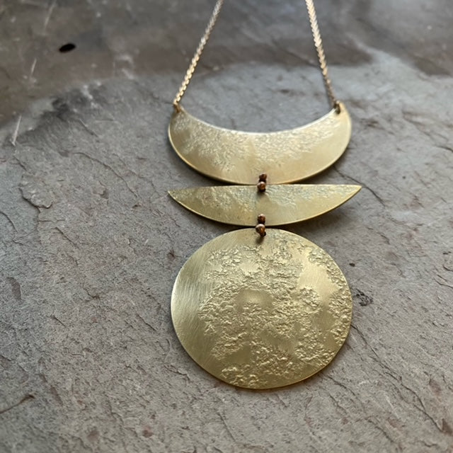 Moon Stages Necklace