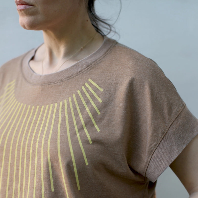 Sun Salutation Boxy Tee