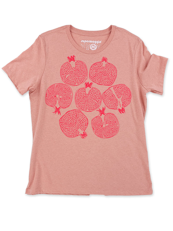 Pomegranates Calliope Tee in Peachy