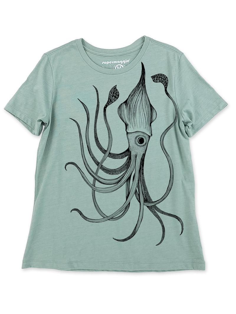 Squid Calliope Tee - Seafoam