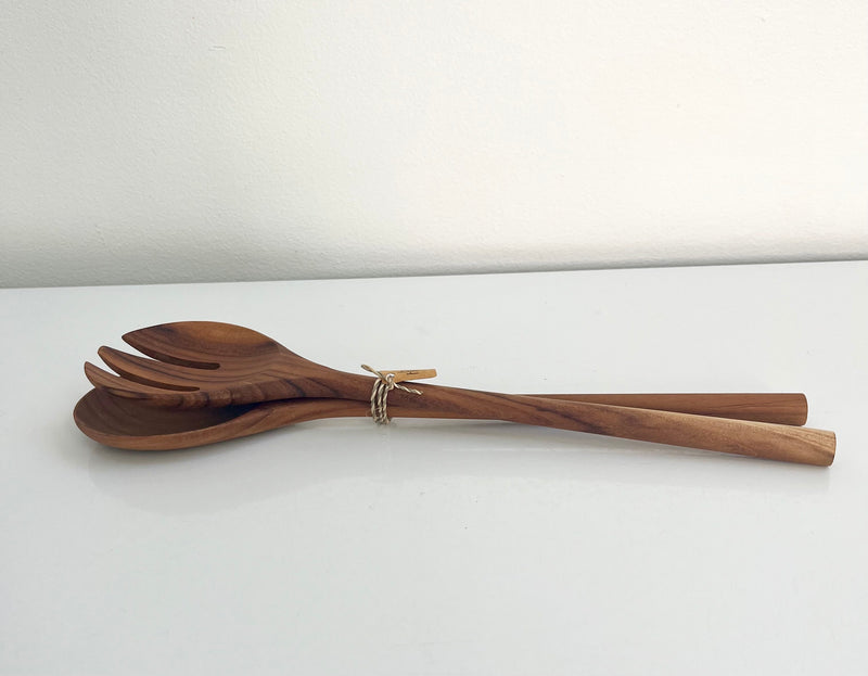 Teak Serving Set