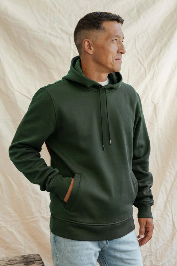The Williams Pullover Hoodie - Forest Night