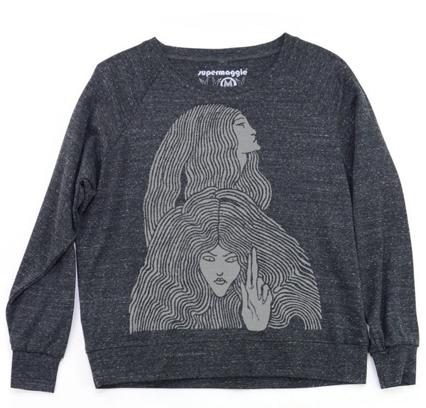 Witches Pia Pullover - Heather Charcoal