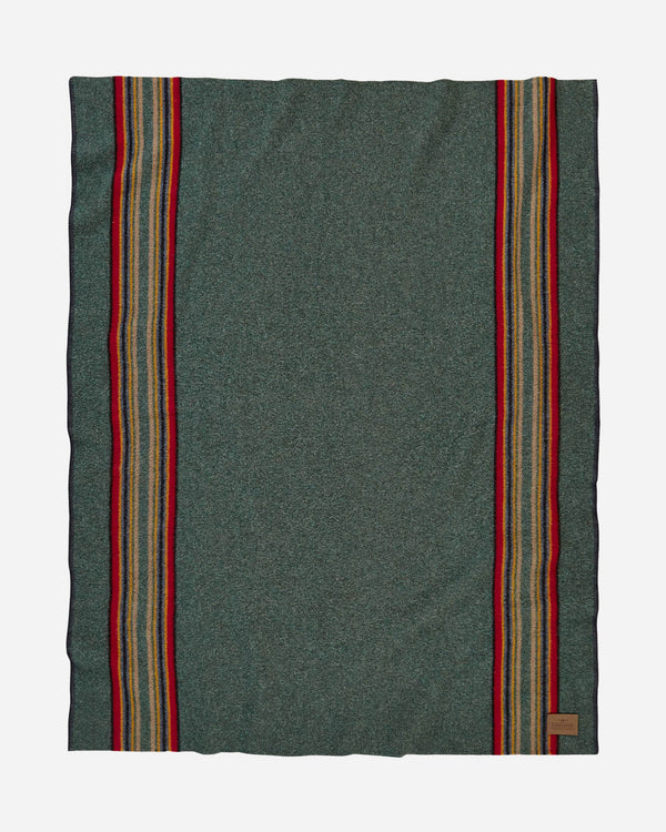 Pendleton Yakima Camp Throw Blanket - Green Heather