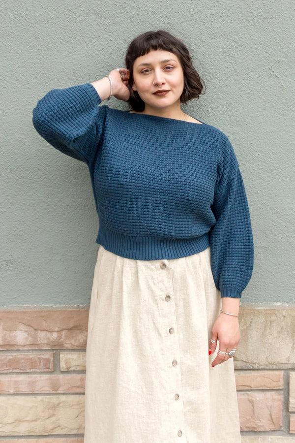 Clove Sweater - Peacock
