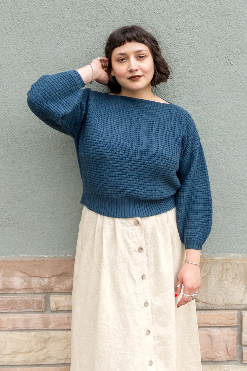 Clove Sweater - Peacock