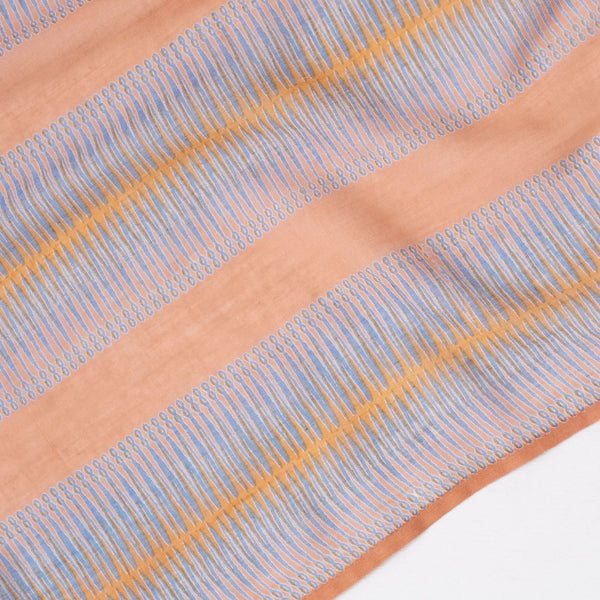 Marta Ochre Block Printed Scarf