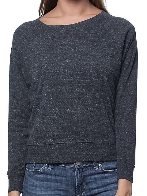 Ferns Pia Pullover in Charcoal