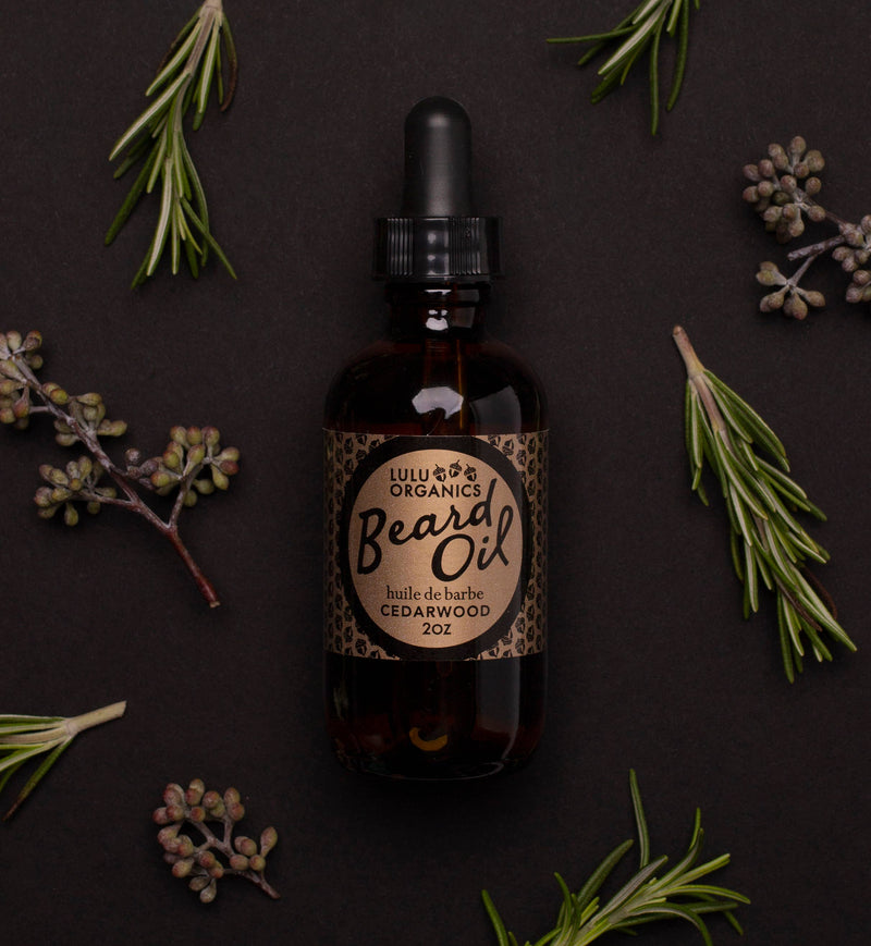 Lulu Organics Cedarwood + Cade Berry Beard Oil