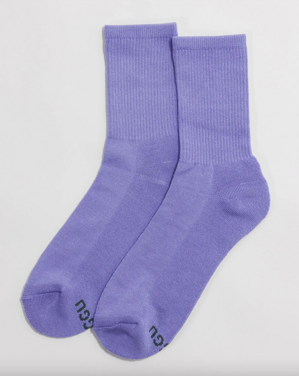 Baggu Ribbed Sock in Bluebell