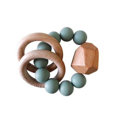 Hayes Teether Ring - Succulent