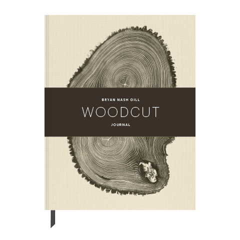 Woodcut Hardcover Journal